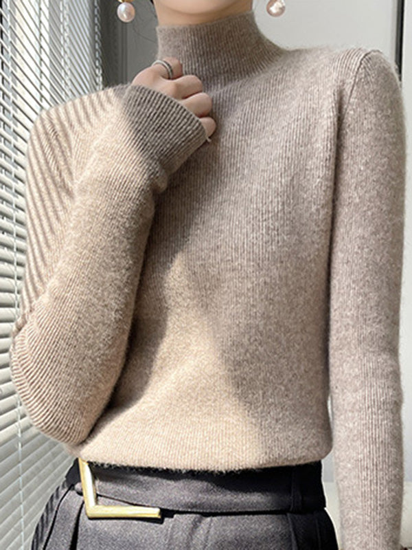 Soft Knit Turtleneck Sweater