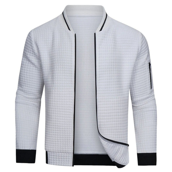 Men's Modern Quilted Bomber Jacket