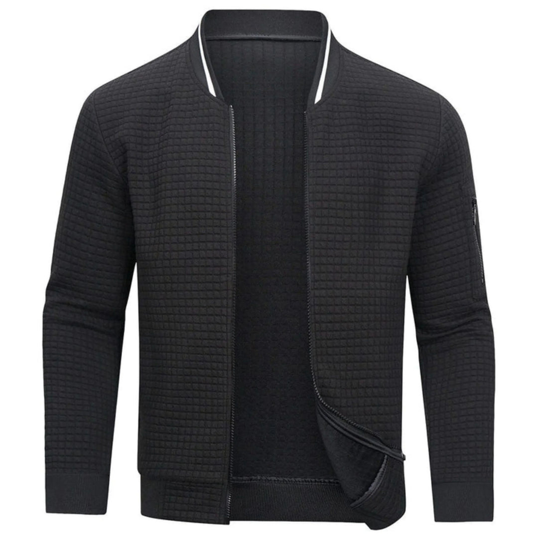Men's Modern Quilted Bomber Jacket