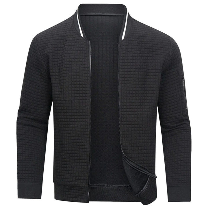 Men's Modern Quilted Bomber Jacket