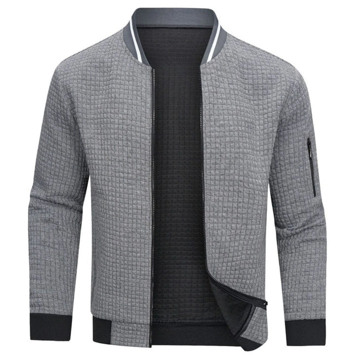 Men's Modern Quilted Bomber Jacket