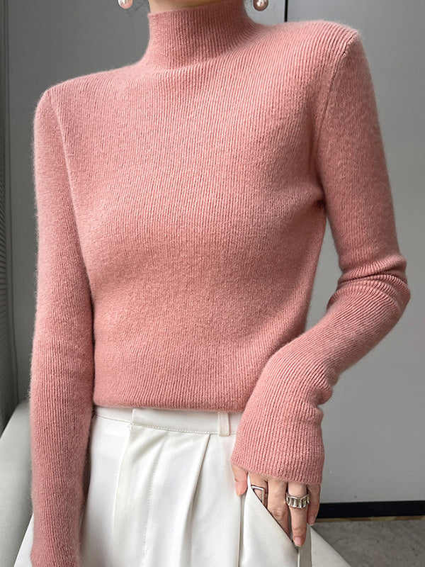 Soft Knit Turtleneck Sweater