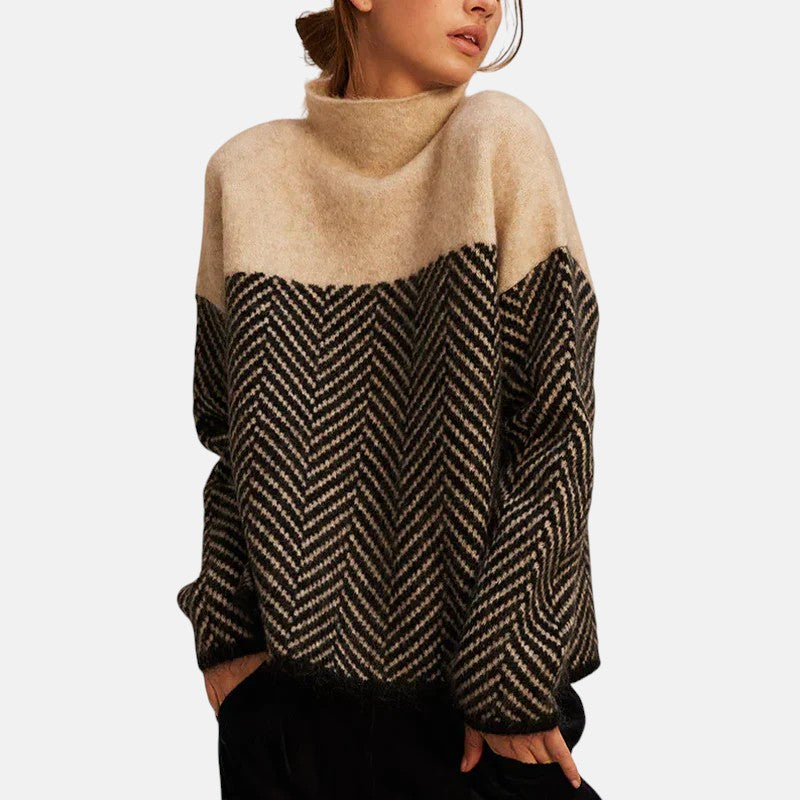 Women's Smart Turtleneck Knit Sweater