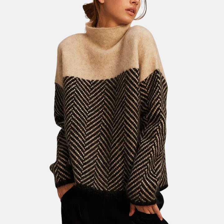 Women's Smart Turtleneck Knit Sweater