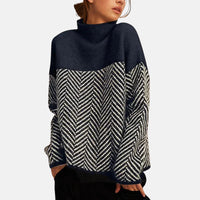 Women's Smart Turtleneck Knit Sweater