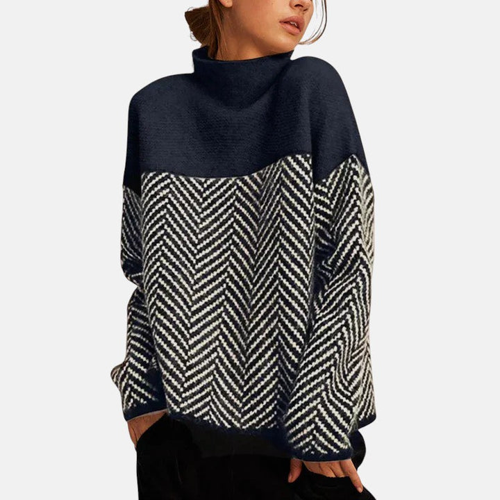 Women's Smart Turtleneck Knit Sweater