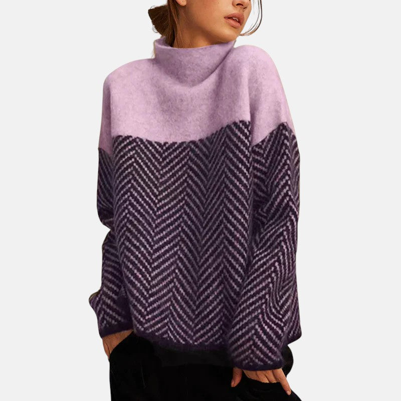 Women's Smart Turtleneck Knit Sweater