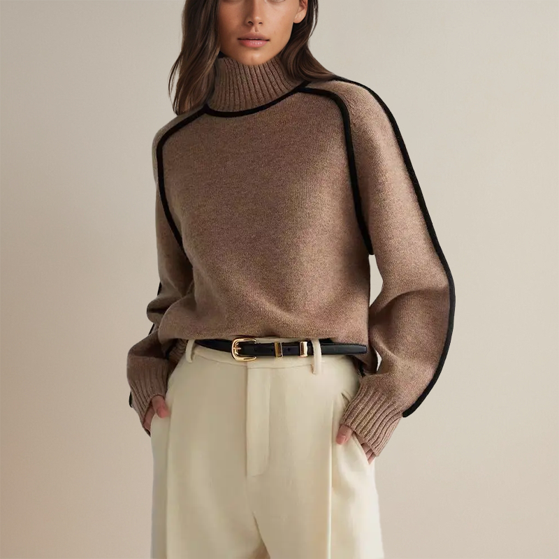 Women's Beautiful Cashmere Turtleneck Sweater