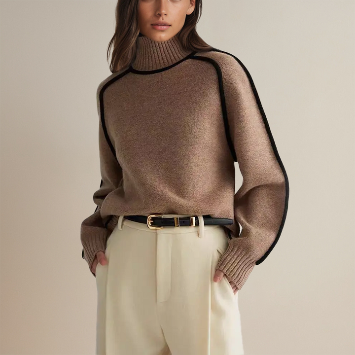 Women's Beautiful Cashmere Turtleneck Sweater