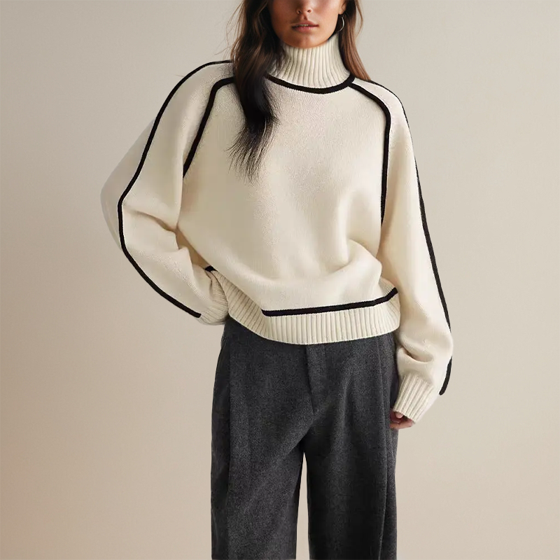 Women's Beautiful Cashmere Turtleneck Sweater