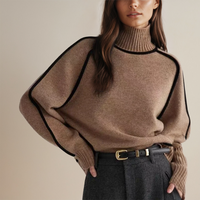 Women's Beautiful Cashmere Turtleneck Sweater