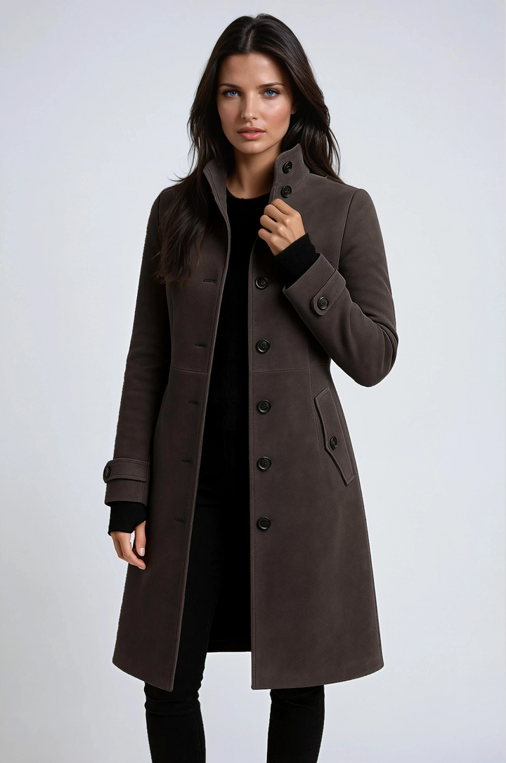 Women's Gorgeous Double-Breasted Long Coat