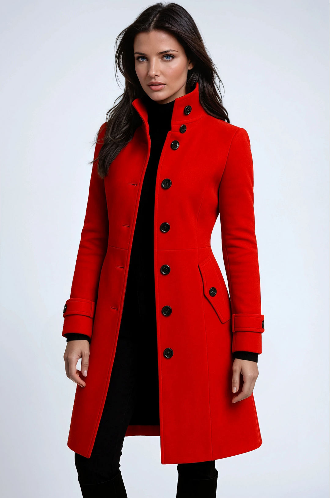 Women's Gorgeous Double-Breasted Long Coat
