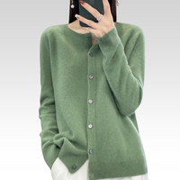 Women's Cosy Long Wool Cardigan