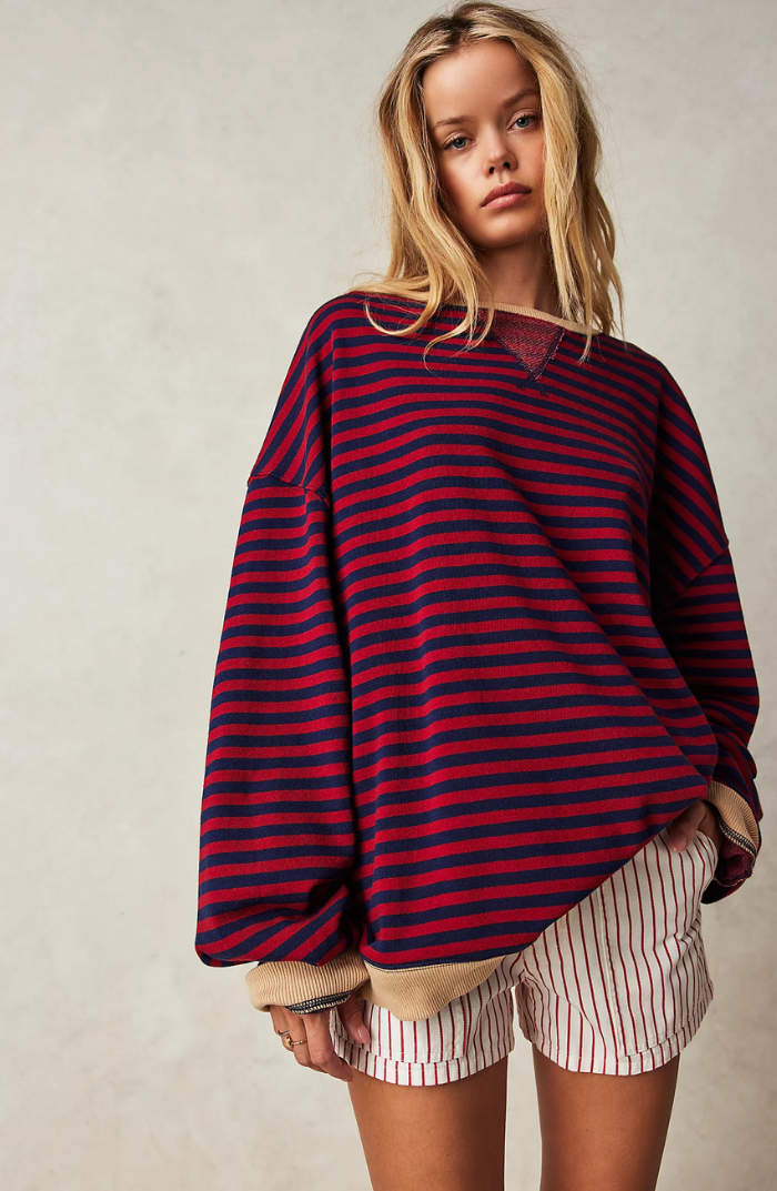 Women's Classic Oversized Crewneck Sweatshirt