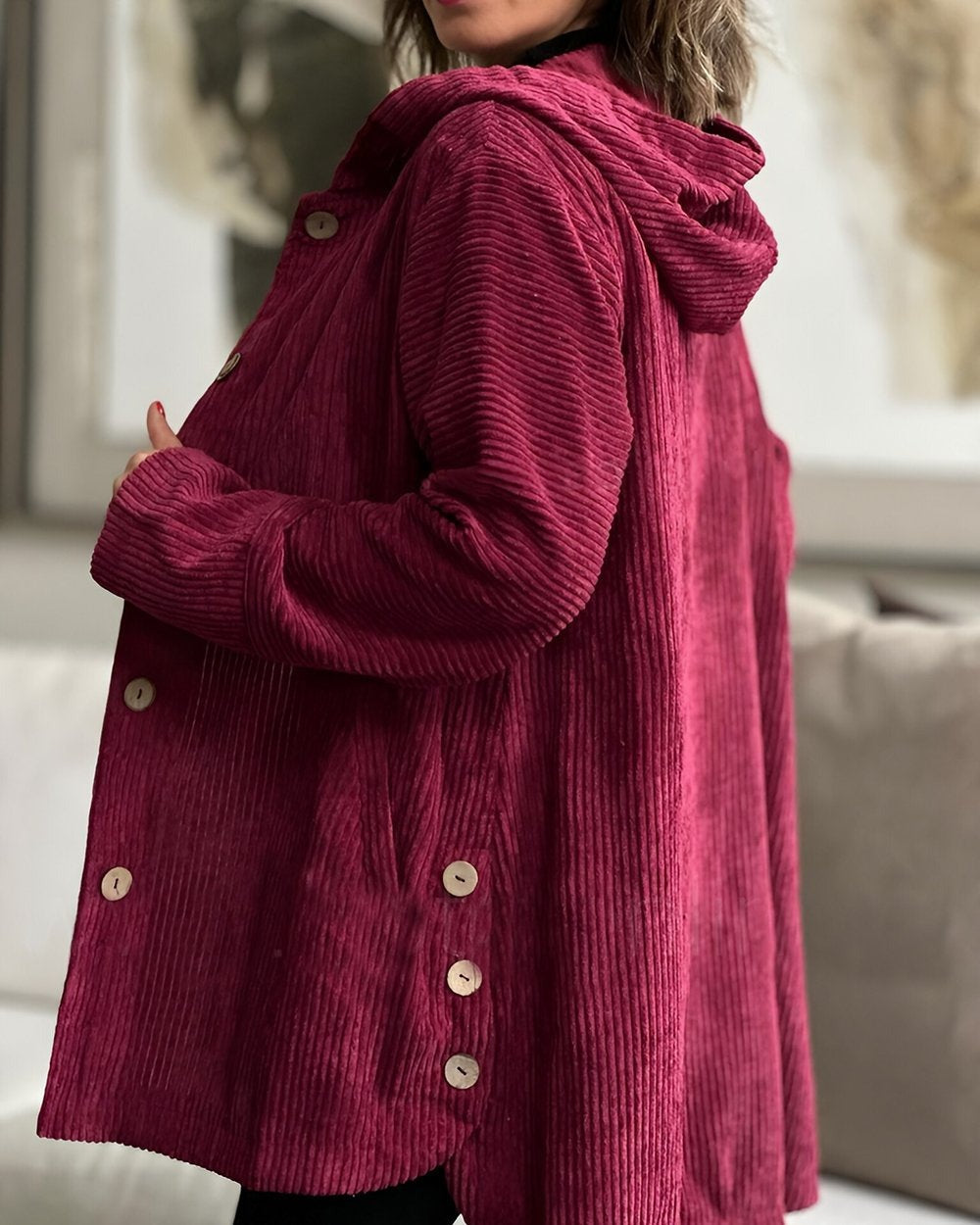 Women's Relaxed Corduroy Jacket