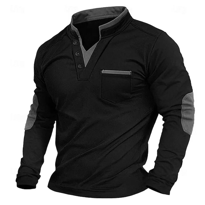 Men's Classic Black Sweatshirt