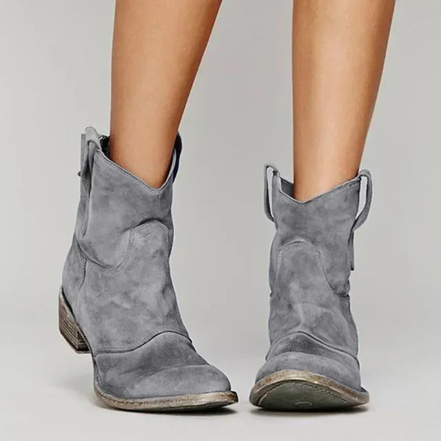 Women's Timeless Western Ankle Cowboy Boots