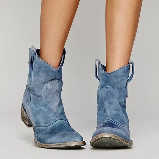 Women's Timeless Western Ankle Cowboy Boots