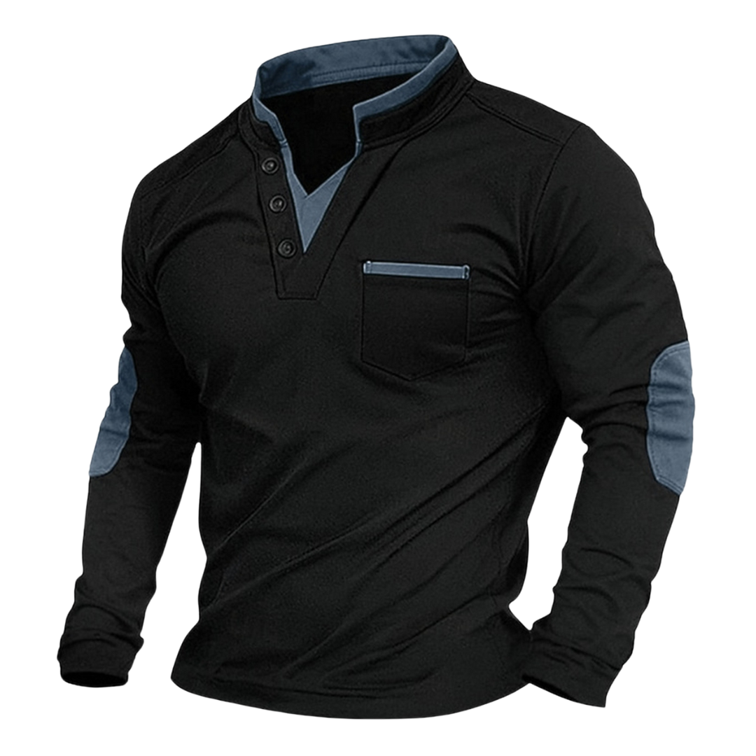 Men's Classic Black Sweatshirt