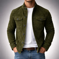 Men's Refined Suede Leather Jacket
