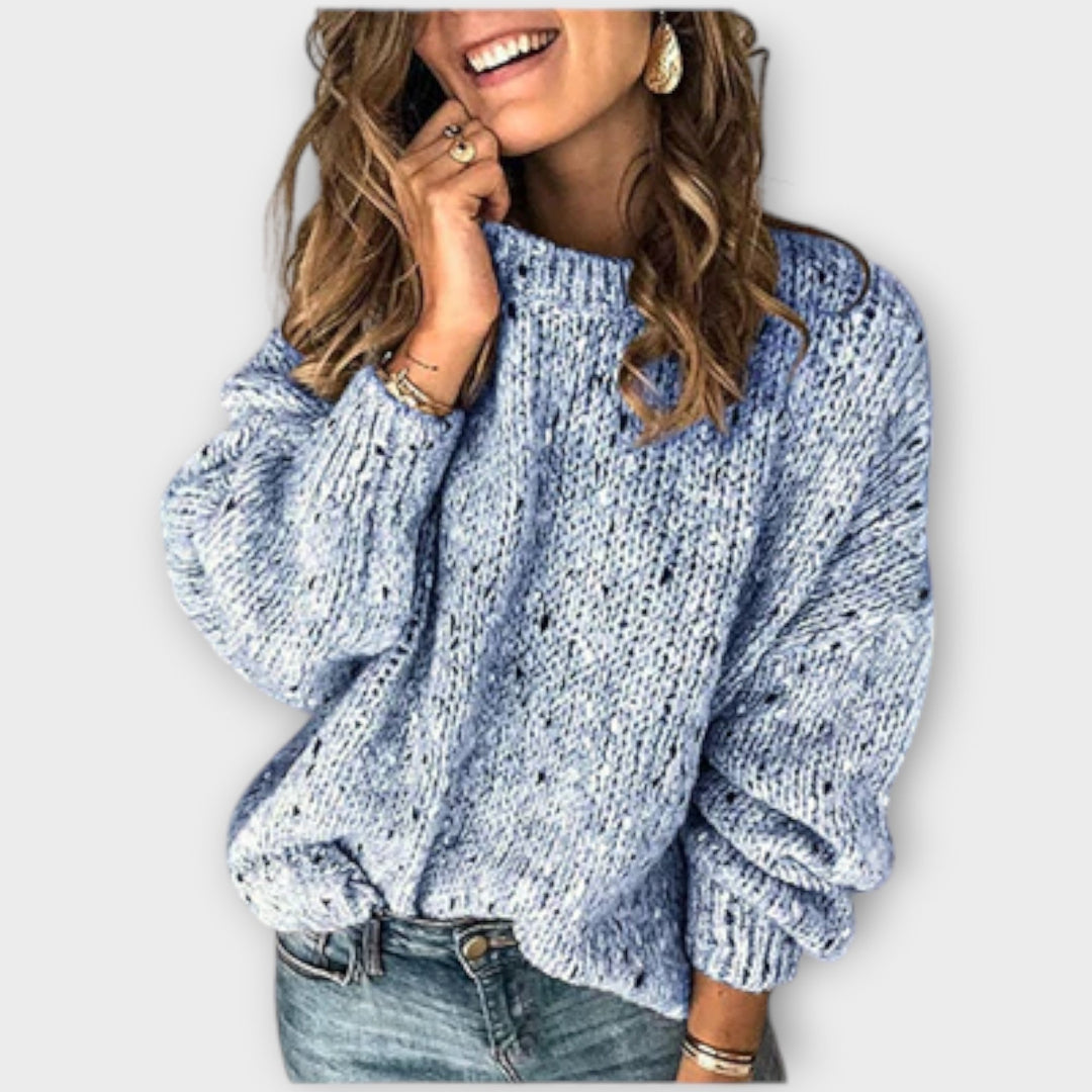 Women's Cosy Chunky Knit Crewneck Sweater