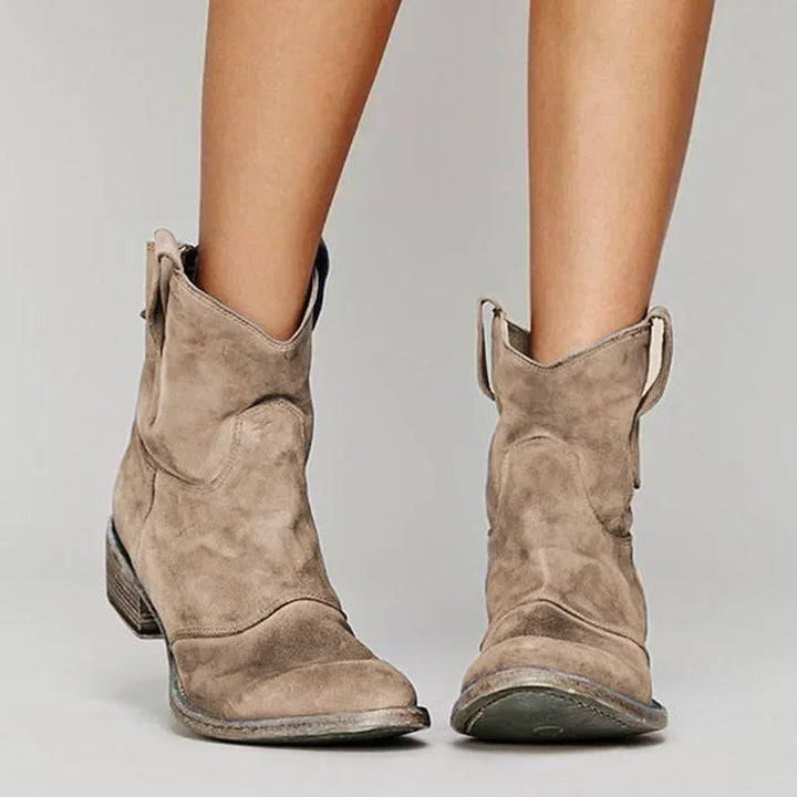 Women's Timeless Western Ankle Cowboy Boots