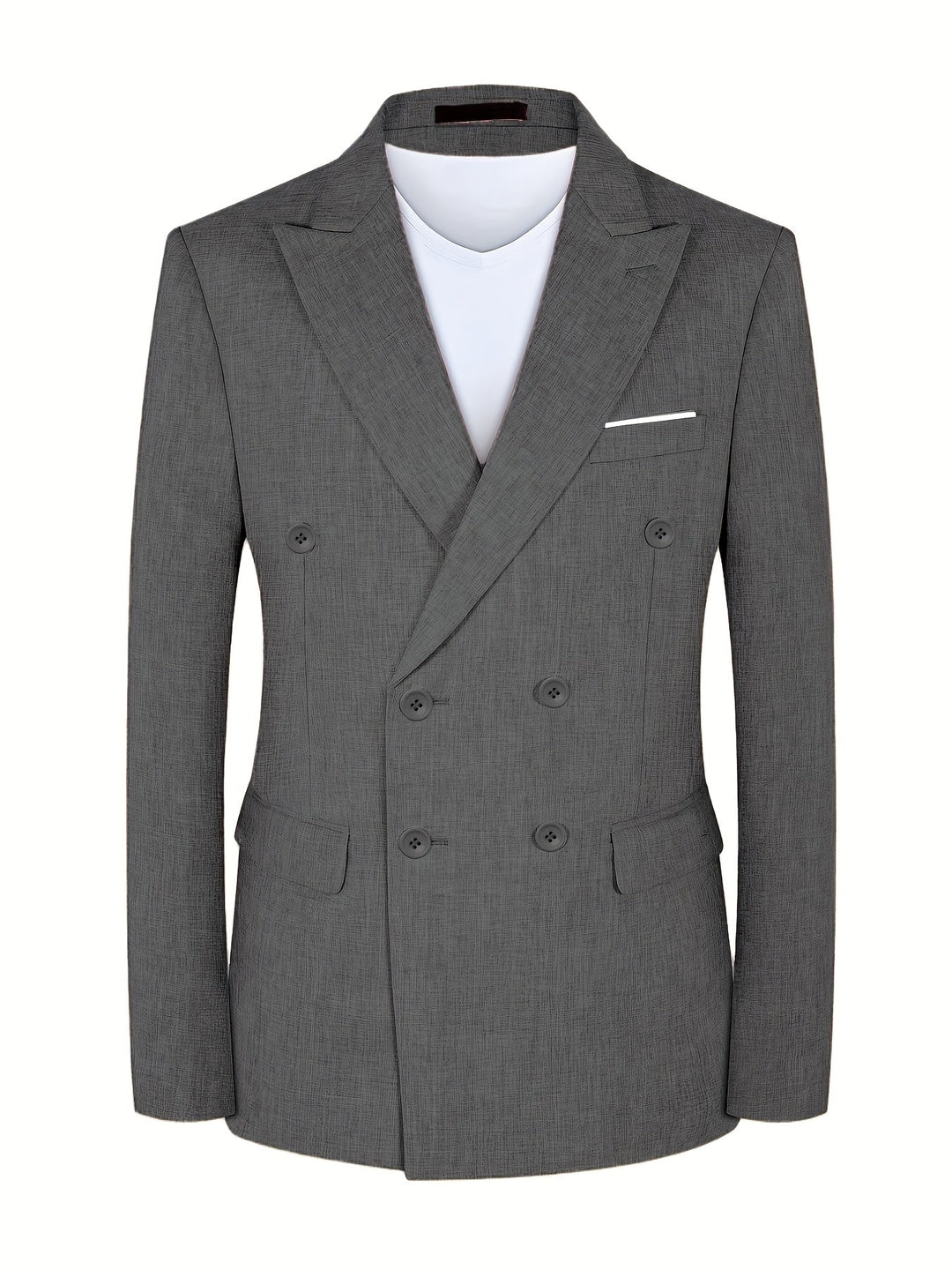 Men's Classic Tailored Notch Lapel Blazer