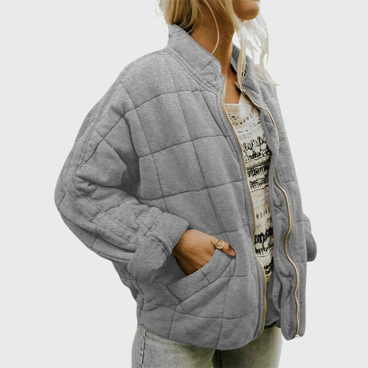 Women's Refined Bomber Puffer Jacket