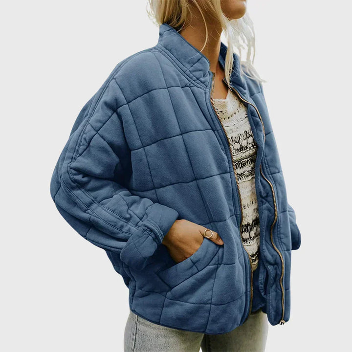 Women's Refined Bomber Puffer Jacket