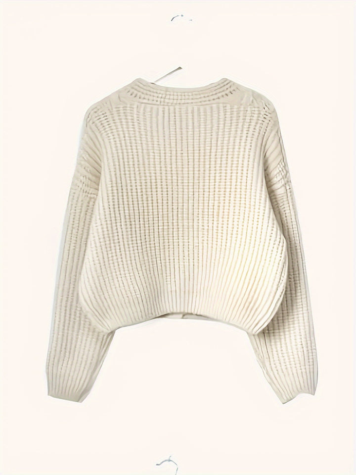 Women's Vintage-Inspired Cable Knit Cardigan