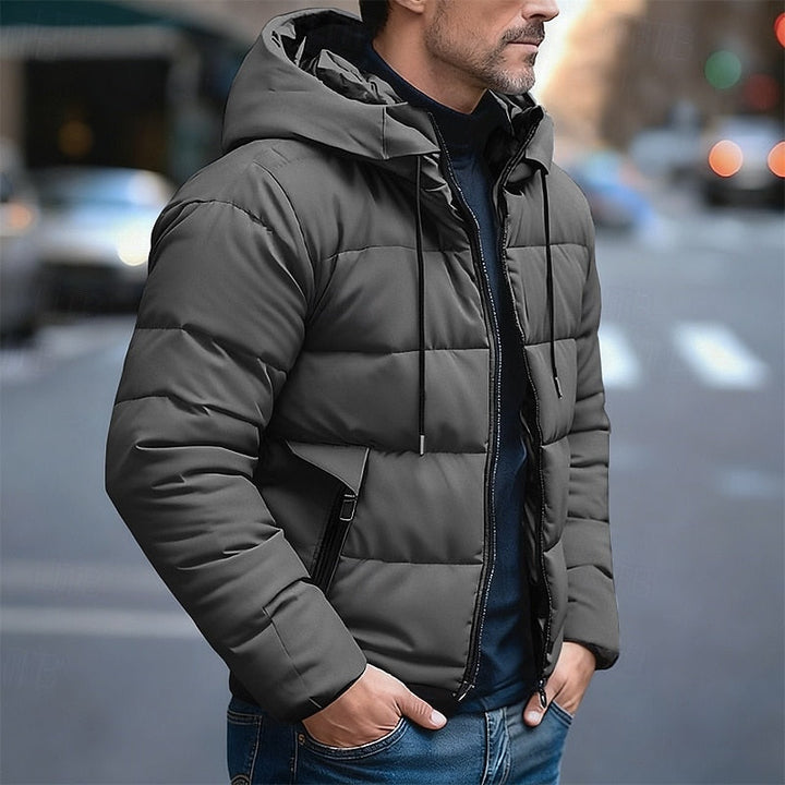 Men's Gorgeous Quilted Hooded Winter Puffer Jacket