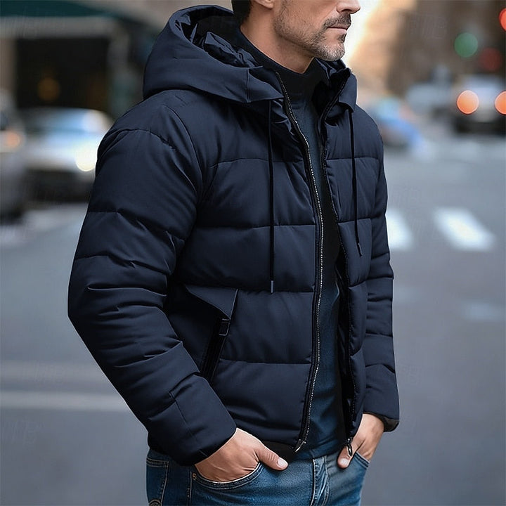 Men's Gorgeous Quilted Hooded Winter Puffer Jacket