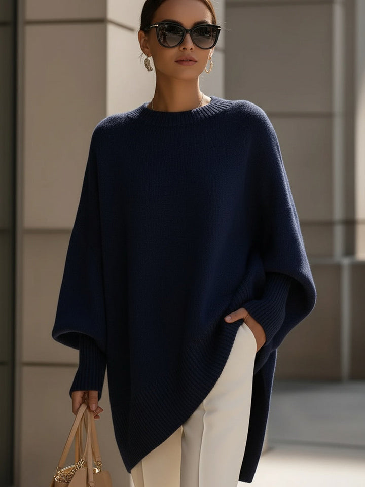 Women's Lightweight Ribbed Mock Neck Knit Sweater