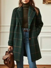 Women's Cosy Oversized Wool-Blend Long Winter Coat