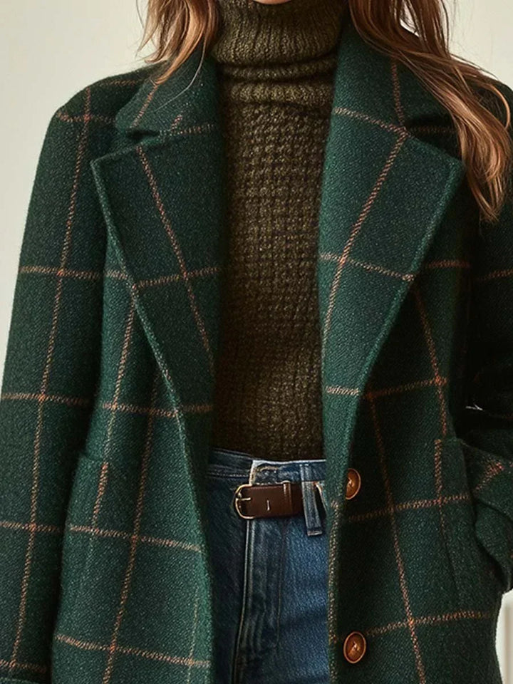 Women's Cosy Oversized Wool-Blend Long Winter Coat