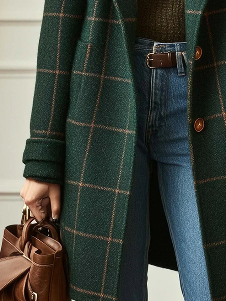 Women's Cosy Oversized Wool-Blend Long Winter Coat