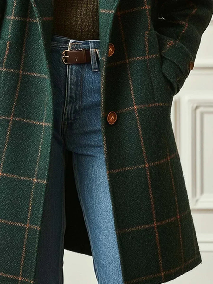 Women's Cosy Oversized Wool-Blend Long Winter Coat
