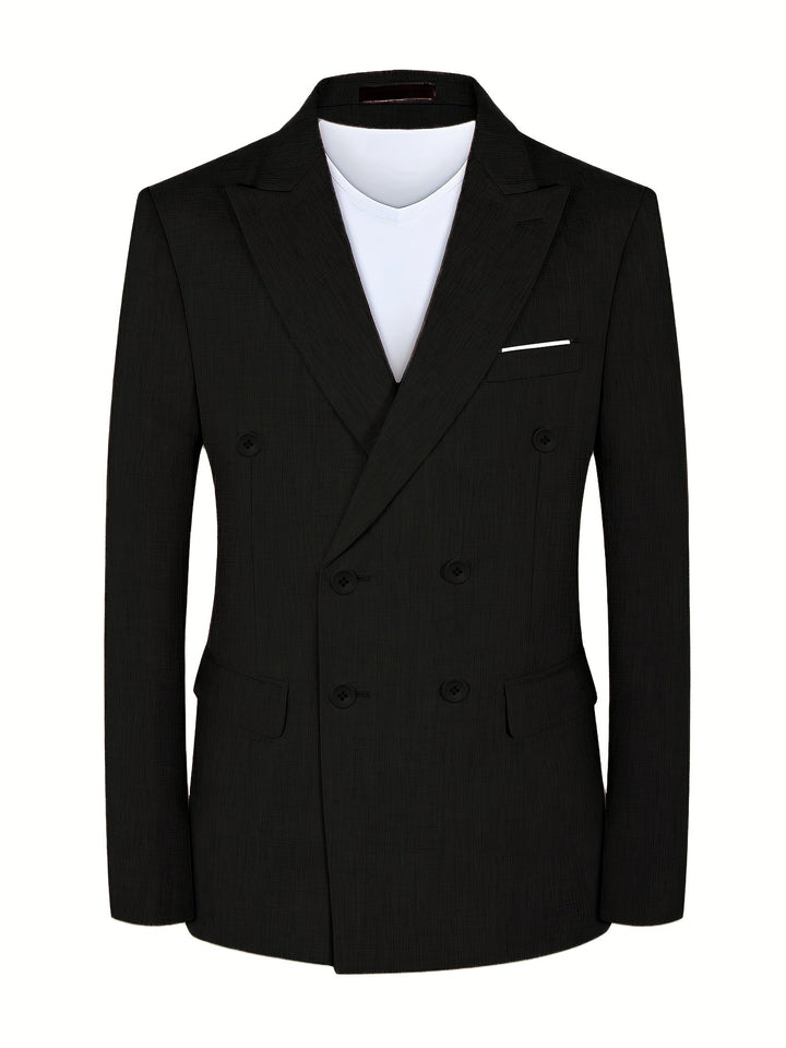 Men's Classic Tailored Notch Lapel Blazer