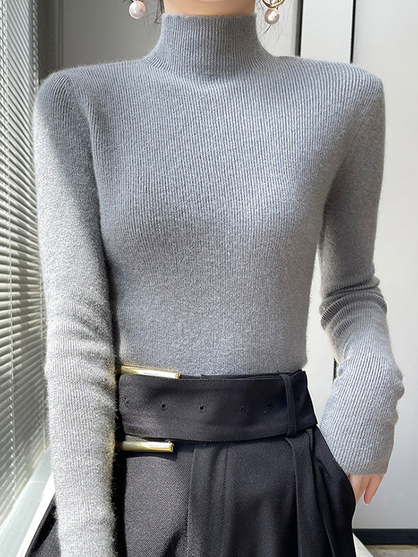 Soft Knit Turtleneck Sweater