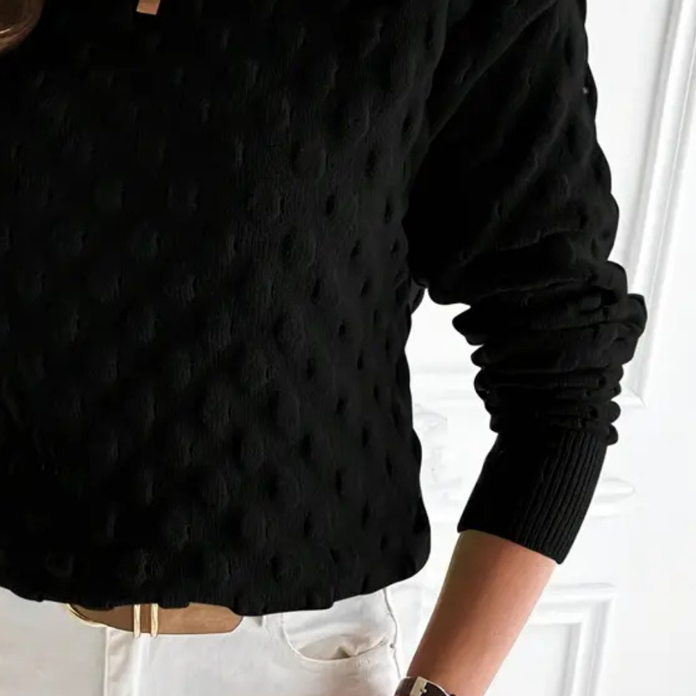 Women's Versatile Cashmere Cable Knit Crewneck Sweater