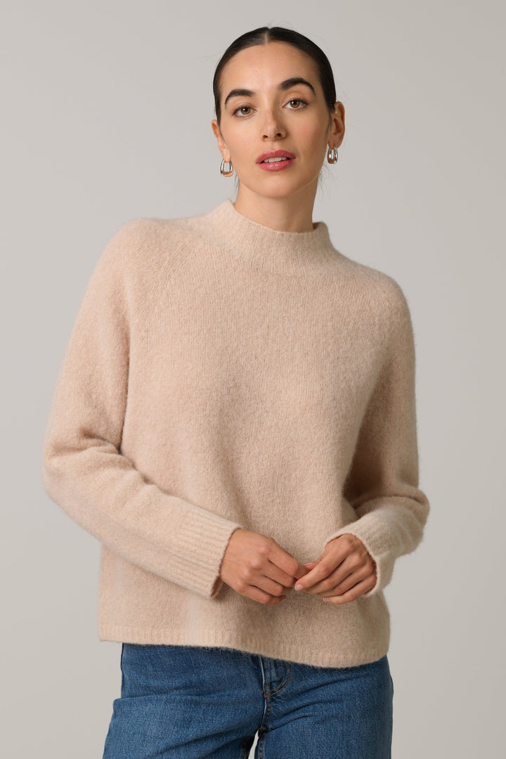 Everyday Women's Sweater in Alpaca Wool in Beige