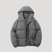 Women's Beautiful Cropped Quilted Hooded Puffer Jacket