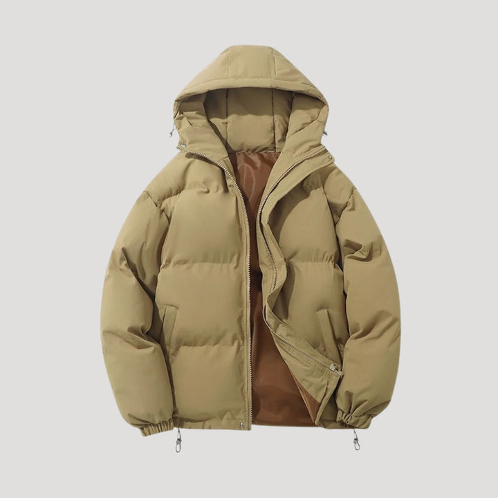 Women's Beautiful Cropped Quilted Hooded Puffer Jacket