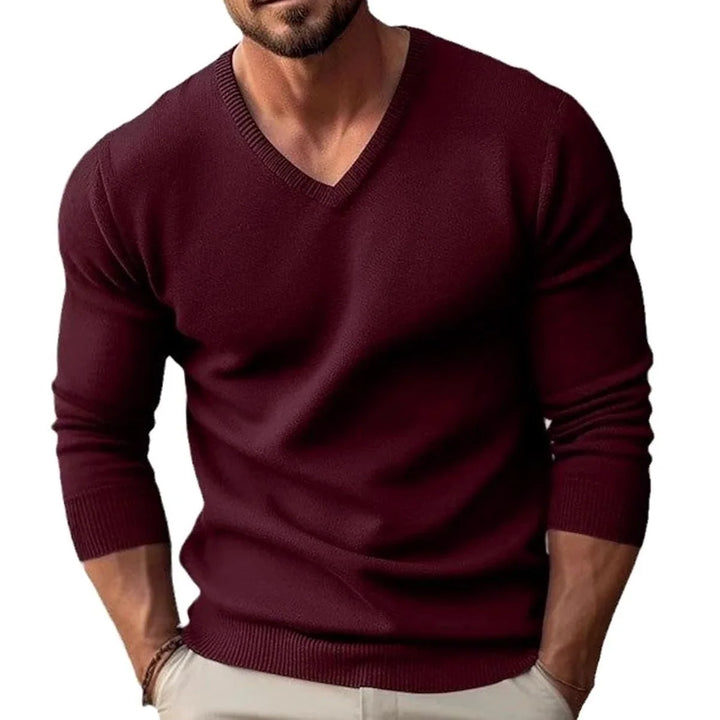 Fine-Knit Men's Christmas Sweater in Slim Fit (6)
