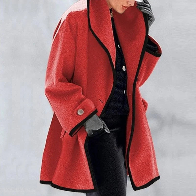 Women's Relaxed Oversized Long Trench Coat