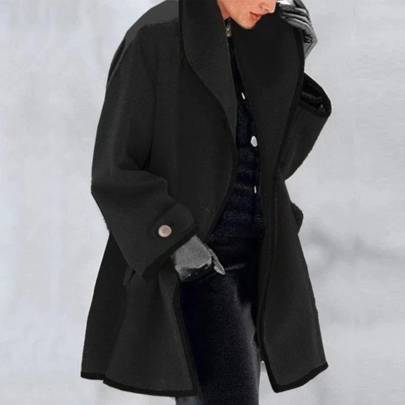 Women's Relaxed Oversized Long Trench Coat