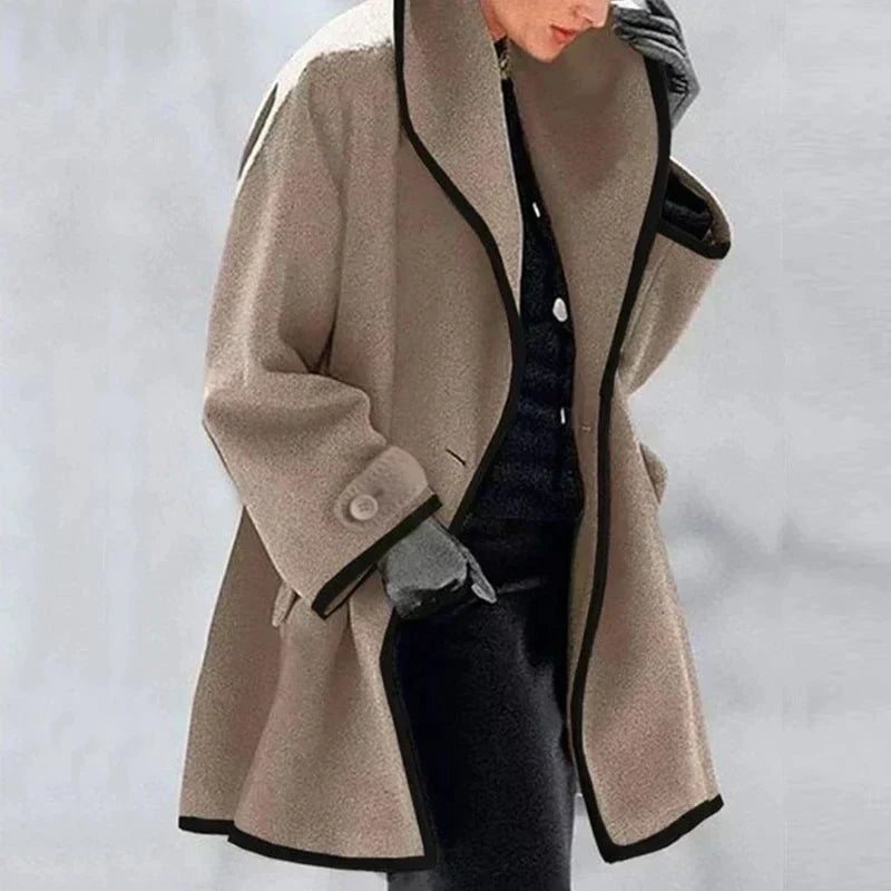 Women's Relaxed Oversized Long Trench Coat