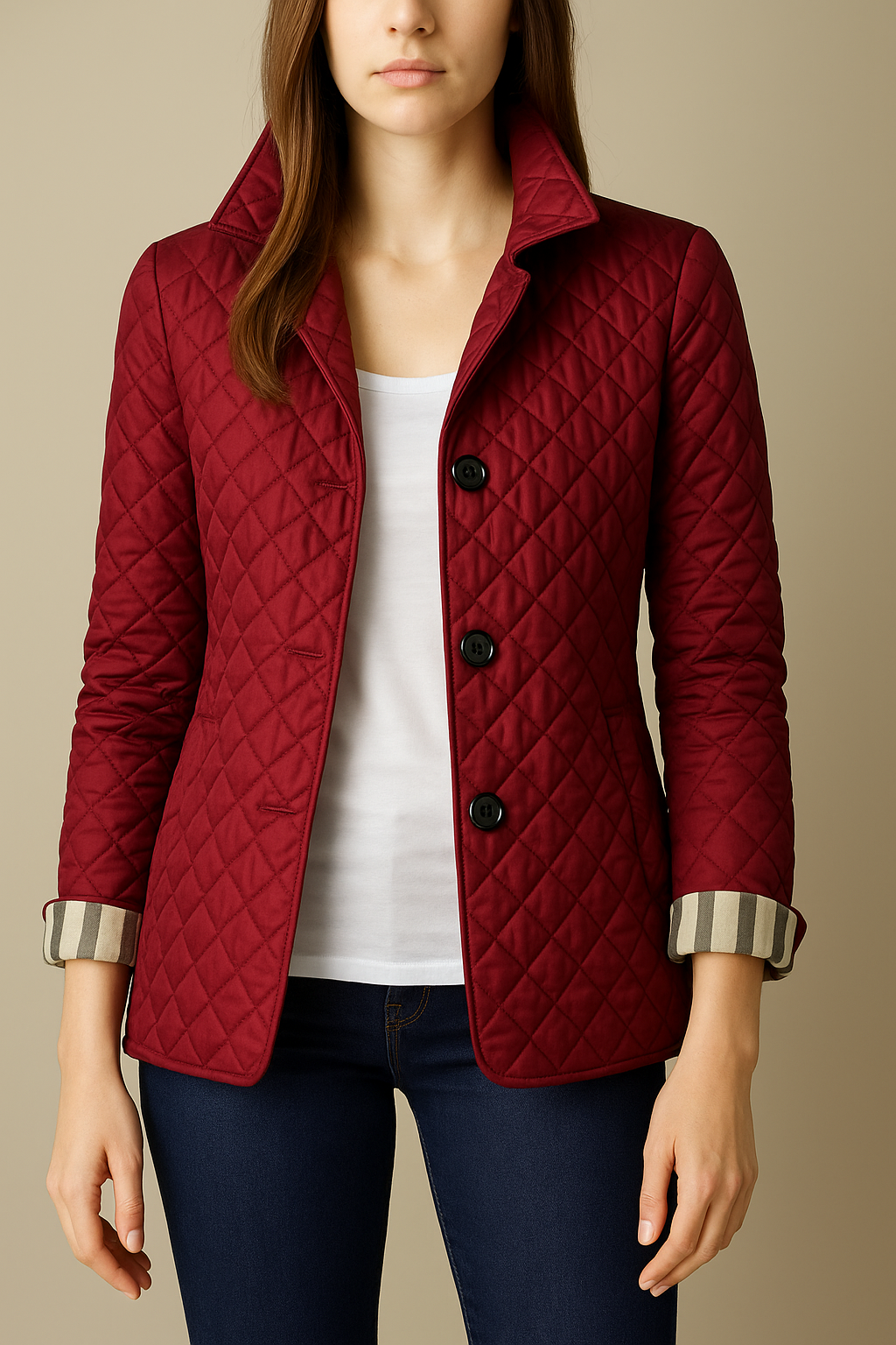 Women's Relaxed Quilted Puffer Jacket