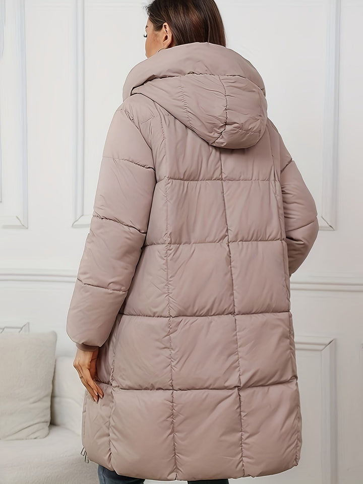 Women's Stylish Oversized Quilted Hooded Puffer Jacket